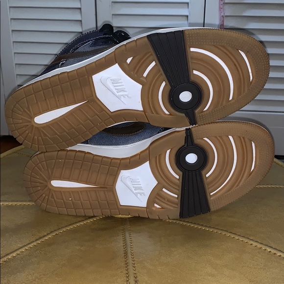 (S ⛔️ L D)‼️ Nike Dunk CMFT Denim Shoes... - Picture 7 of 9